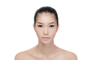 asian woman with beauty face