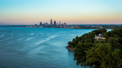 cleveland skyline