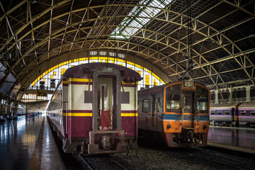 Fototapeta na wymiar Bangkok Railway Station, Thailand