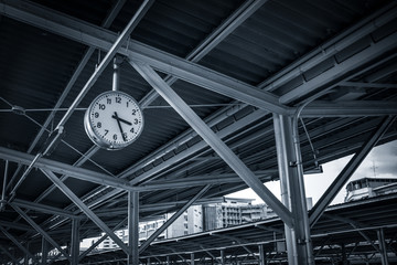 Clock, Bangkok Railway Station, Thailand