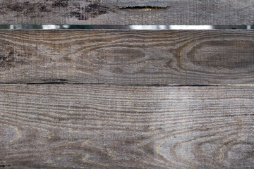 Naklejka premium Part of the fence with not polished boards