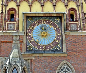 Zegar wrocławskiego ratusza