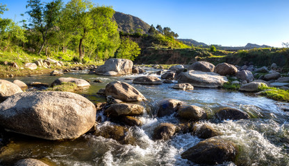 Gushing Water Stream