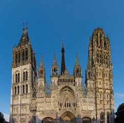 Fototapeta na wymiar Cathédrale Notre-Dame de Rouen