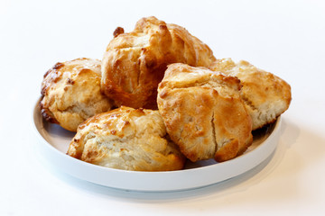 buttered biscuits