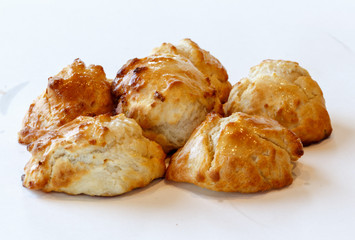 buttered biscuits