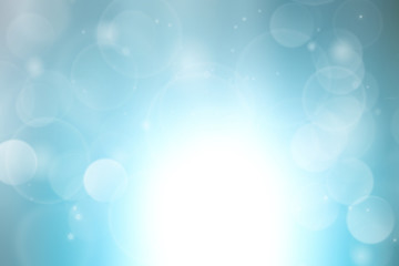 Blue abstract background blur.