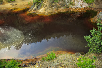 Kolorowe jeziorko - panorama