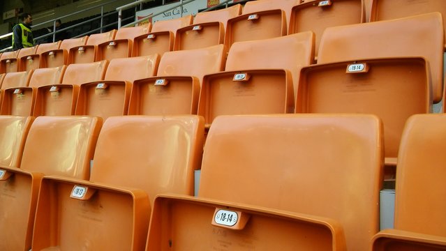 Trib&uuml;ne im San Siro (Mailand)