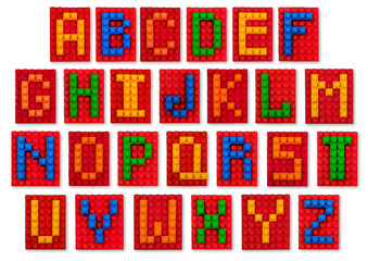The whole english alphabet from a constructor 