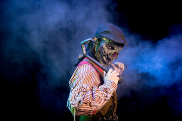 Fototapeta premium The Butcher. A Horror/Halloween Character that peels the flesh away from his victims