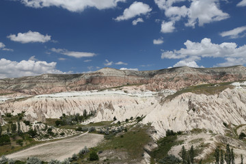 View of Cappadocia in Turkey