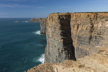 Rocky cliffs at the Atlantic in Southern Portugal © Pawel Sidlo