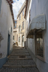 A narrow street of town Monchique in Southern Portugal © Pawel Sidlo