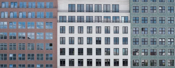 Foto op Aluminium  building facade front view  - architecture exterior © hanohiki