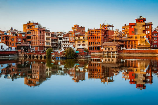 Lake in Patan