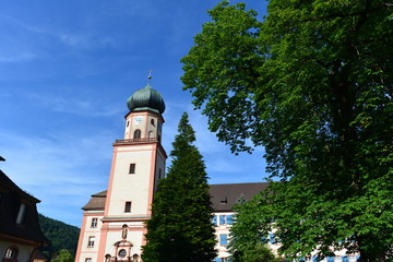 Obraz premium Kloster St. Trudpert in Münstertal im Breisgau 