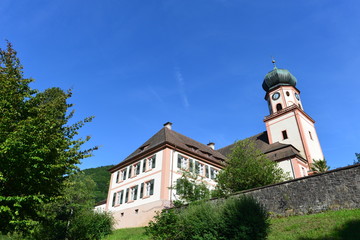 Fototapeta na wymiar Kloster St. Trudpert in Münstertal im Breisgau 