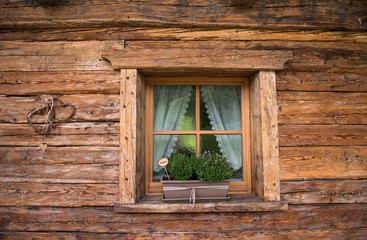 Window mountain chalet