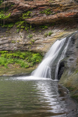 Obraz premium Falls of the Hocking River - Fairfield County, Ohio