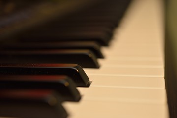 Fototapeta na wymiar ピアノの鍵盤