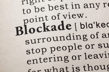 definition of blockade