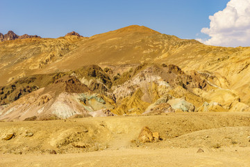 Desert highway to Death Valley National Park