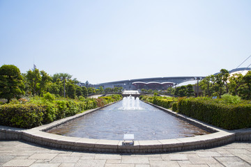 Messe Mall Park in Makuhari messe