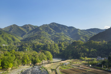 Landscape of Yamanashi,Japan