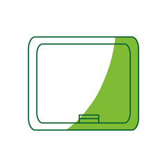 isolated blackboard cartoon