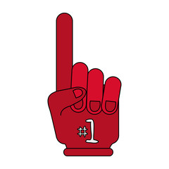 Number one glove design