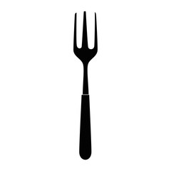 fork cutlery restaurant icon vector illustration graphic design