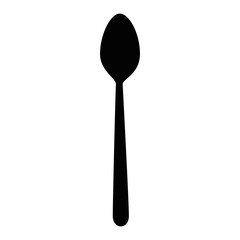 spoon food cartoon icon vector illustration graphic design