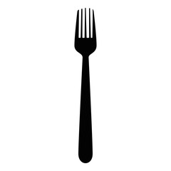 fork cutlery restaurant icon vector illustration graphic design