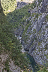 Obraz premium The canyon of the river Moraca