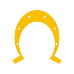 isolated horseshoe icon image