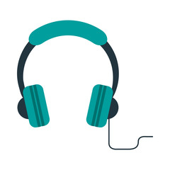 headphones with cord icon image