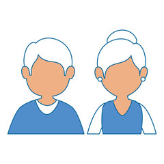 Beautiful and romantic couple icon vector illustration graphic design