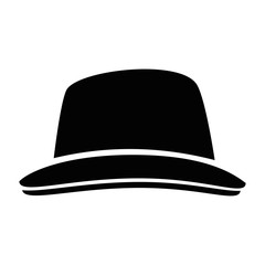 hat icon over white background vector illustration