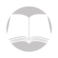 text book school icon vector illustration design