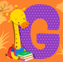 Alphabet Tile Giraffe Books