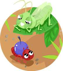 Fable The Ant And The Grasshopper