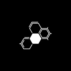 Biochemistry Icon. Flat Design.