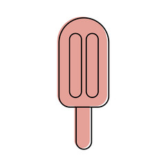 Delicious frozen palette icon vector illustration design