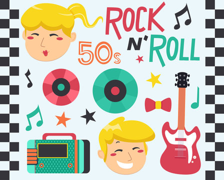 50S Rock Roll Images – Browse 854 Stock Photos, Vectors, and Video | Adobe  Stock
