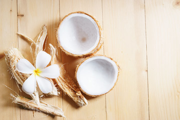 coconut with hard shell
