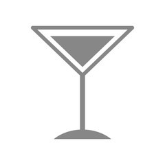 tropical cocktail cup icon vector illustration design