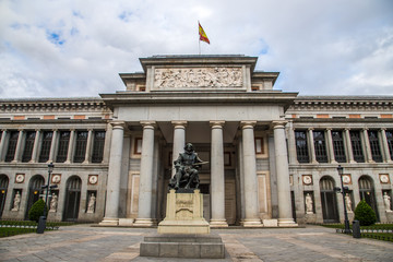 Naklejka premium Museo del Prado, Madrid