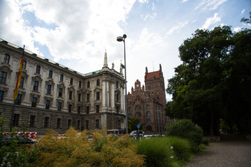 Obraz premium Justizpalast in München