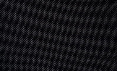 Black cloth texture close-up